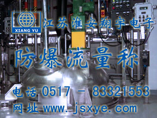反應釜防爆計量系統廠(chǎng)家江蘇淮安翔宇電子助力浙江海森制藥計量自動(dòng)化