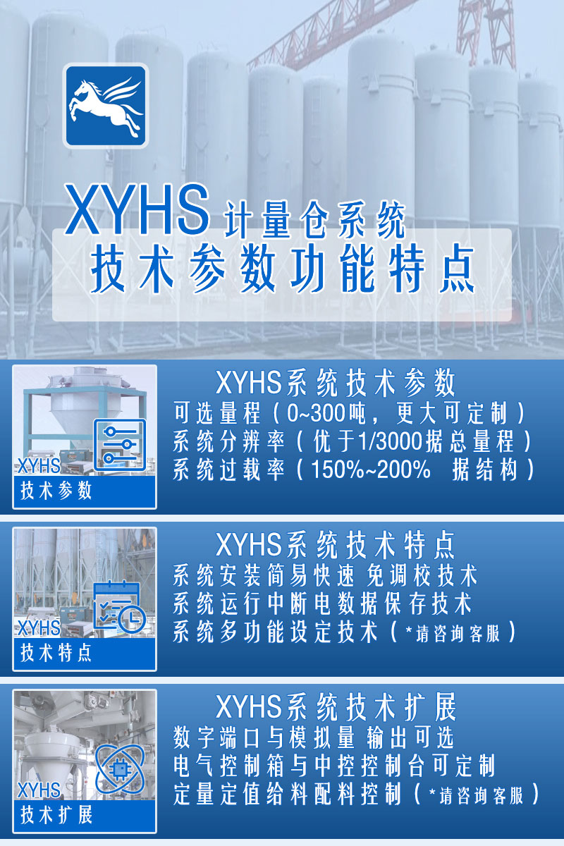 XYHS干粉砂漿筒倉秤_計量倉稱(chēng)重系統 配置參數