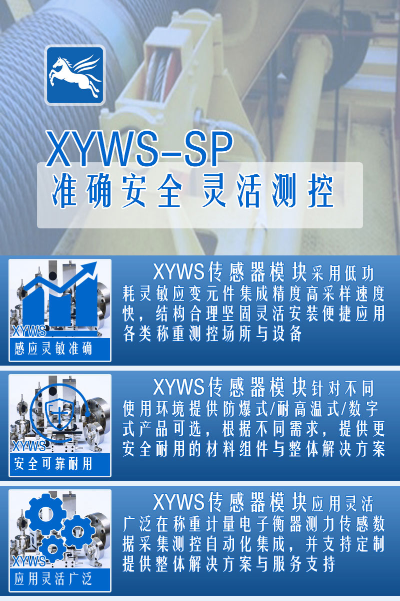 XYWS-SP稱(chēng)重傳感器 測力傳感器 配置參數