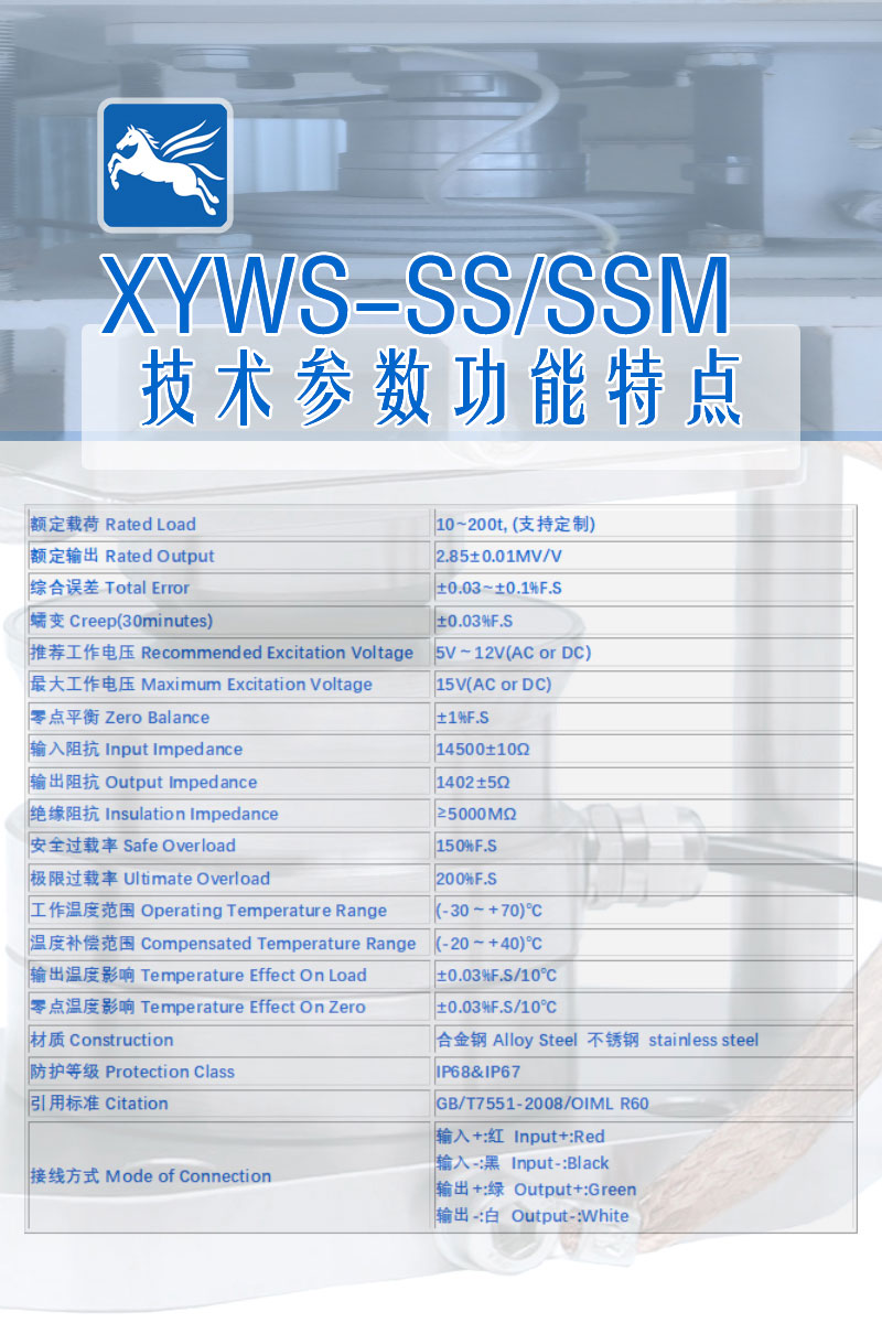 XYWS-SS 技術(shù)參數